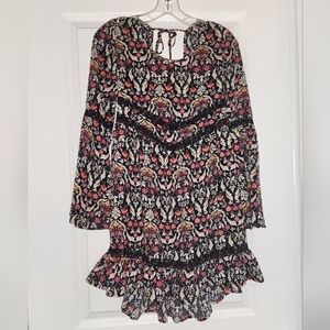 Band of Gypsies floral boho dress size small